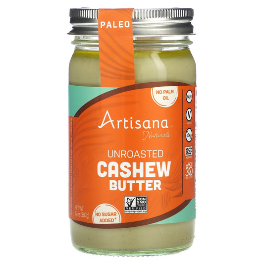 Artisana-Natural-Unroasted Cashew Butter-14 oz (397 g)