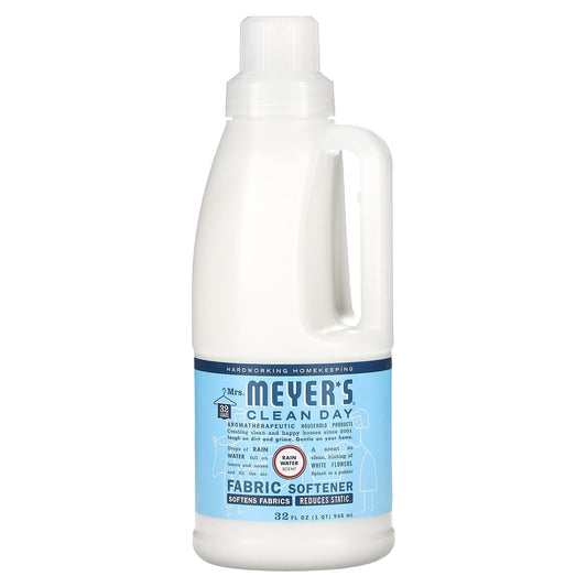 Mrs. Meyers Clean Day-Fabric Softener-Rain Water-32 fl oz (946 ml)