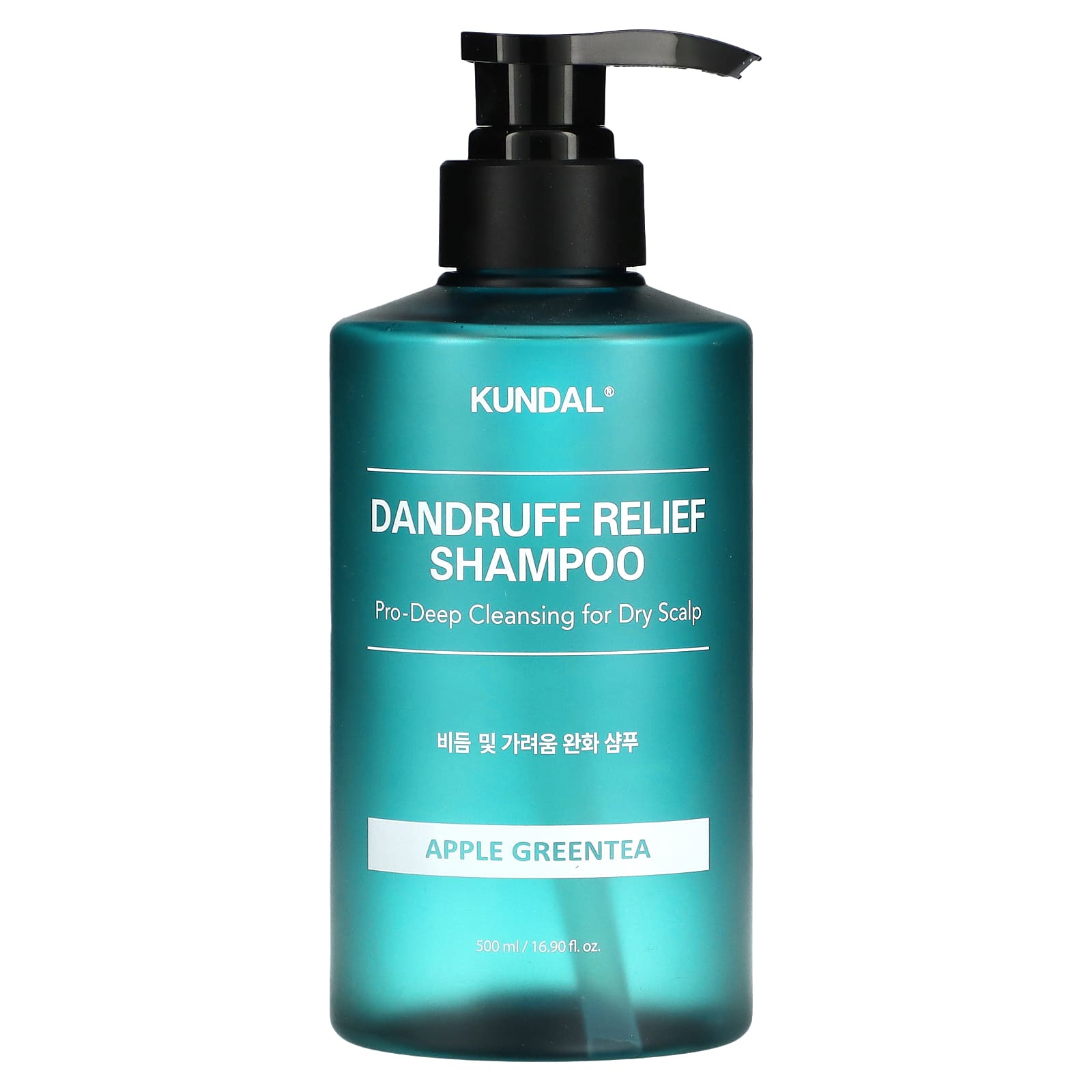 Kundal-Dandruff Relief Shampoo-Apple Green Tea-16.9 fl oz (500 ml)