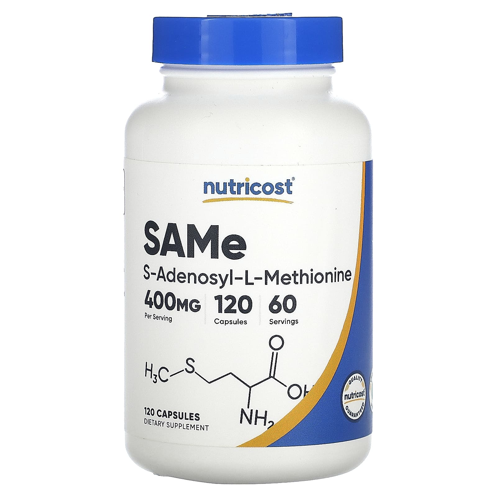 Nutricost-SAMe-400 mg-120 Capsules (200 mg per Capsule)