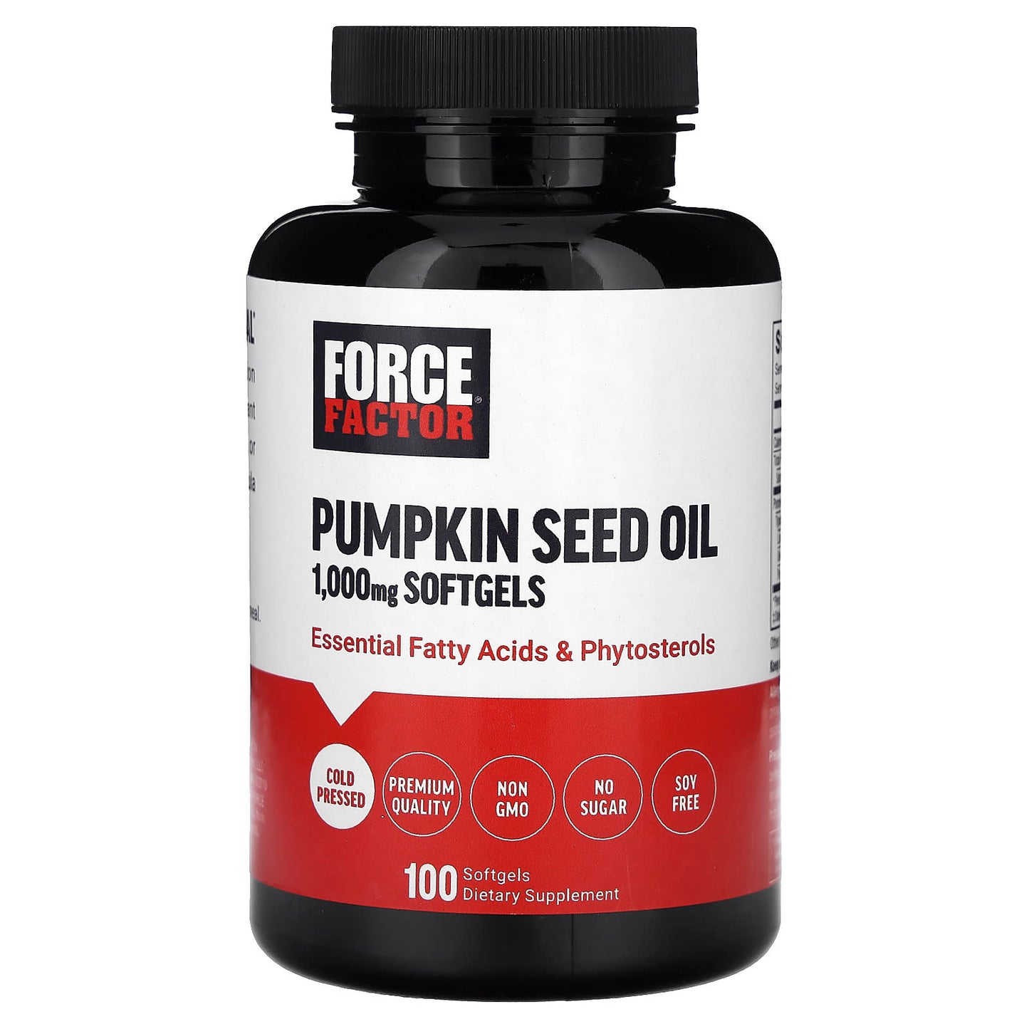 Force Factor-Pumpkin Seed Oil-2,000 mg-100 Softgels-(1,000 mg Per Softgel)