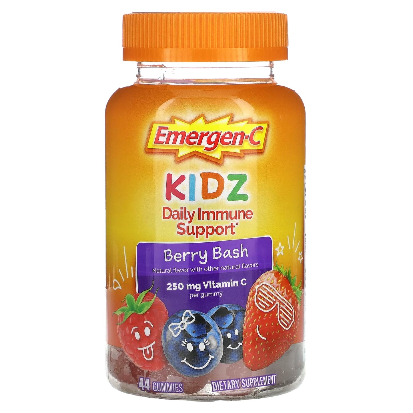 Emergen-C-Kidz-Daily Immune Support-Berry Bash-44 Gummies