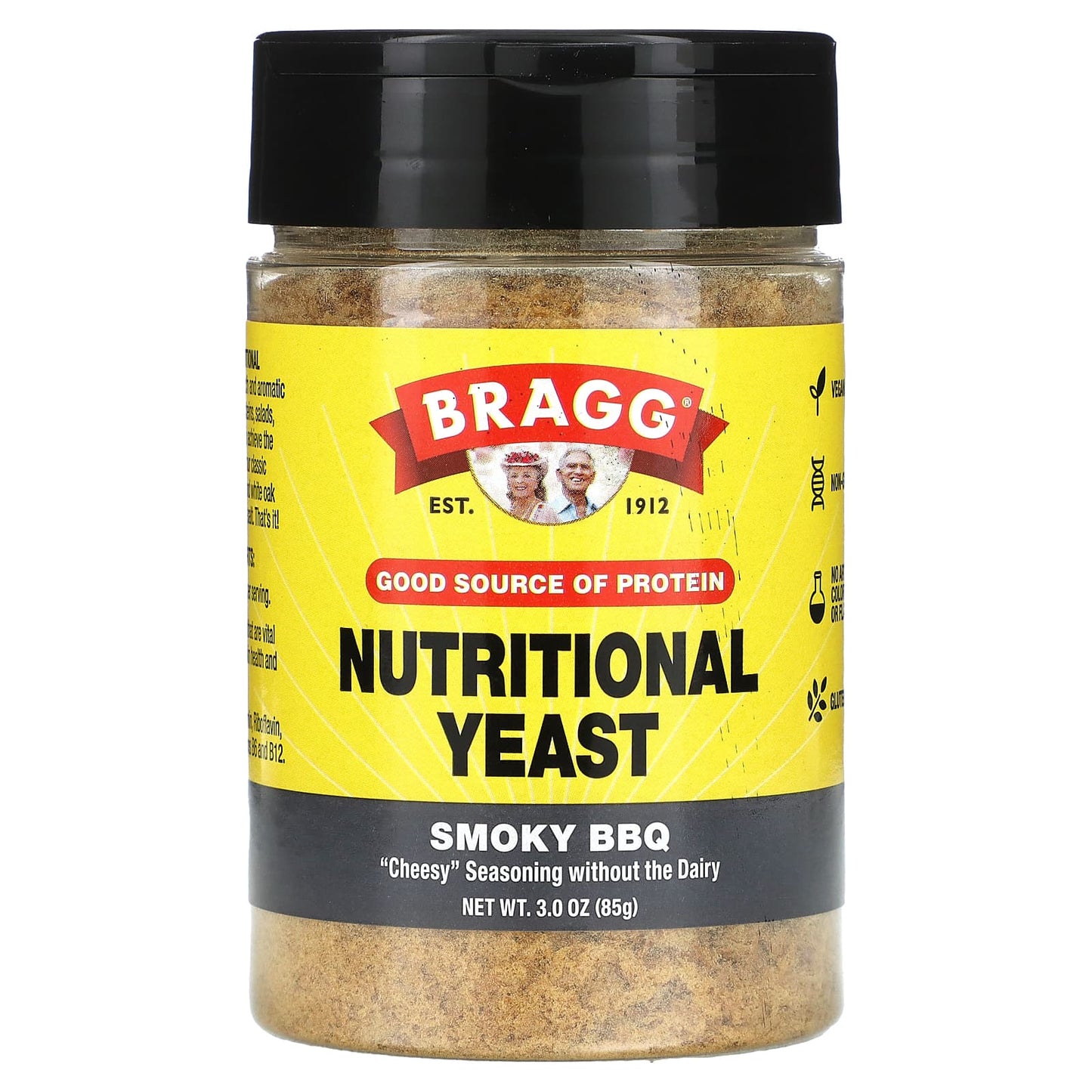 Bragg-Nutritional Yeast-Smoky BBQ-3 oz (85 g)