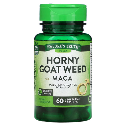 Nature's Truth-Horny Goat Weed with Maca-60 Vegetarian Capsules