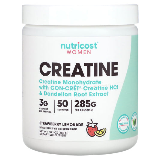 Nutricost-Women-Creatine-Strawberry Lemonade-10.1 oz (285 g)