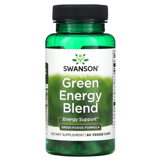 Swanson-Green Energy Blend-60 Veggie Caps