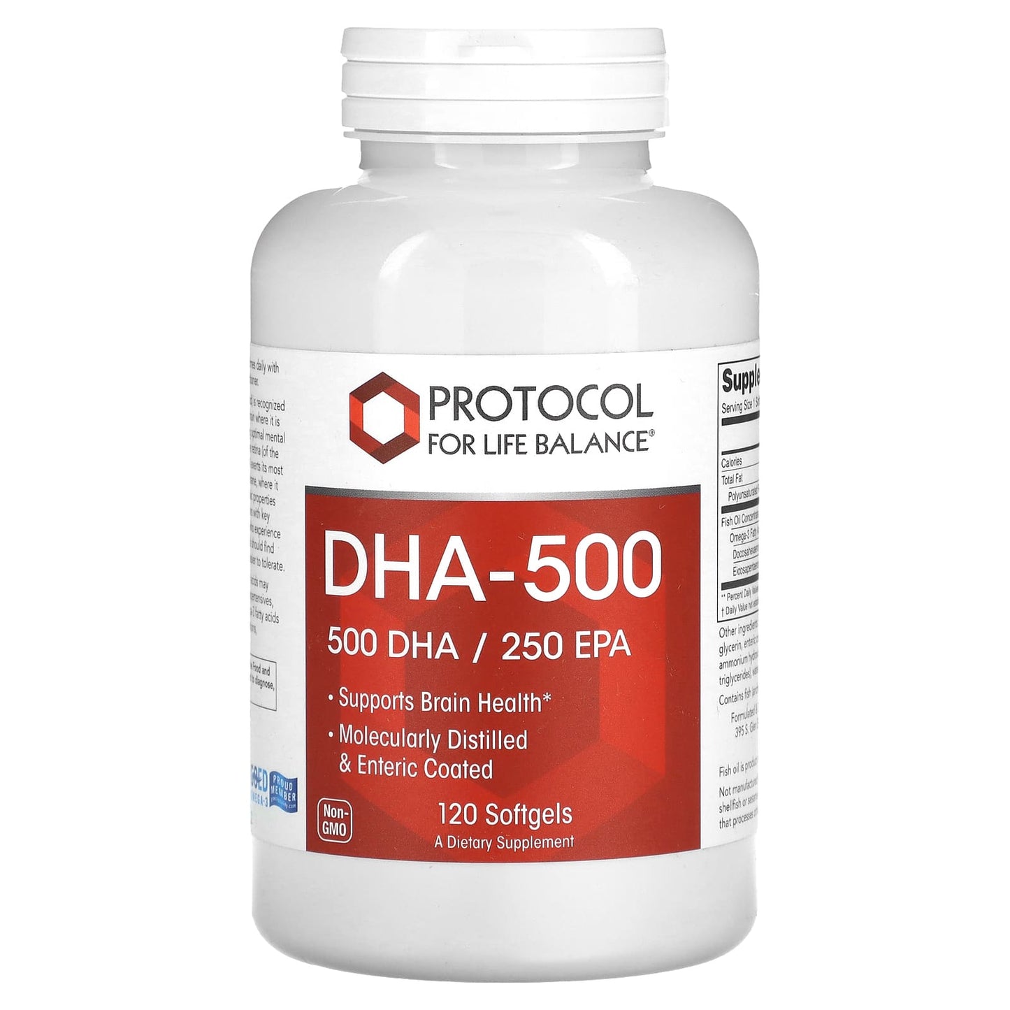 Protocol for Life Balance-DHA-500-120 Softgels