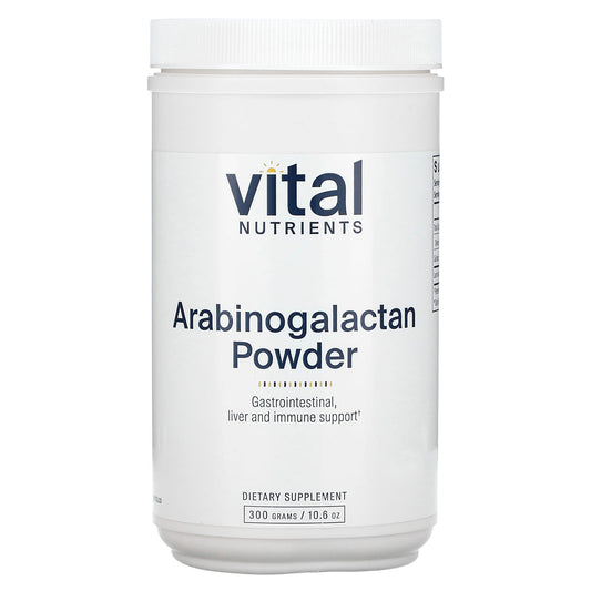 Vital Nutrients-Arabinogalactan Powder-10.6 oz (300 g)