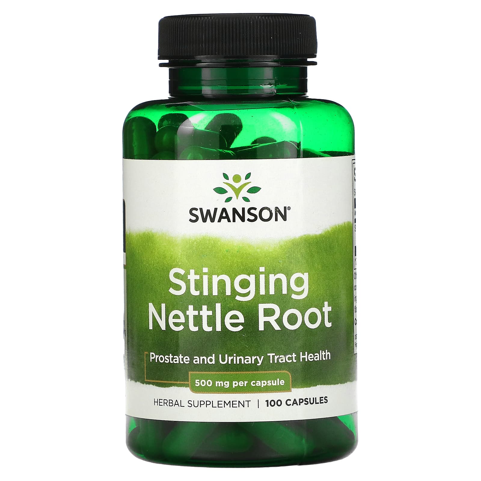 Swanson-Stinging Nettle Root-500 mg-100 Capsules