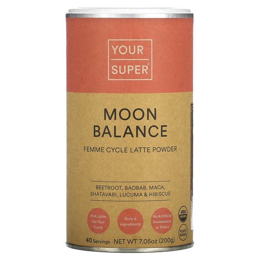 Your Super-Moon Balance-Femme Cycle Latte Powder-7.05 oz (200 g)