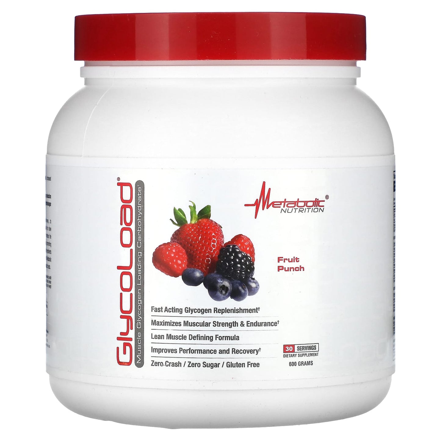 Metabolic Nutrition-GlycoLoad-Fruit Punch -600 g