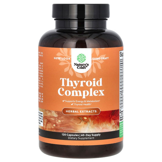 Nature's Craft-Thyroid Complex -120 Capsules