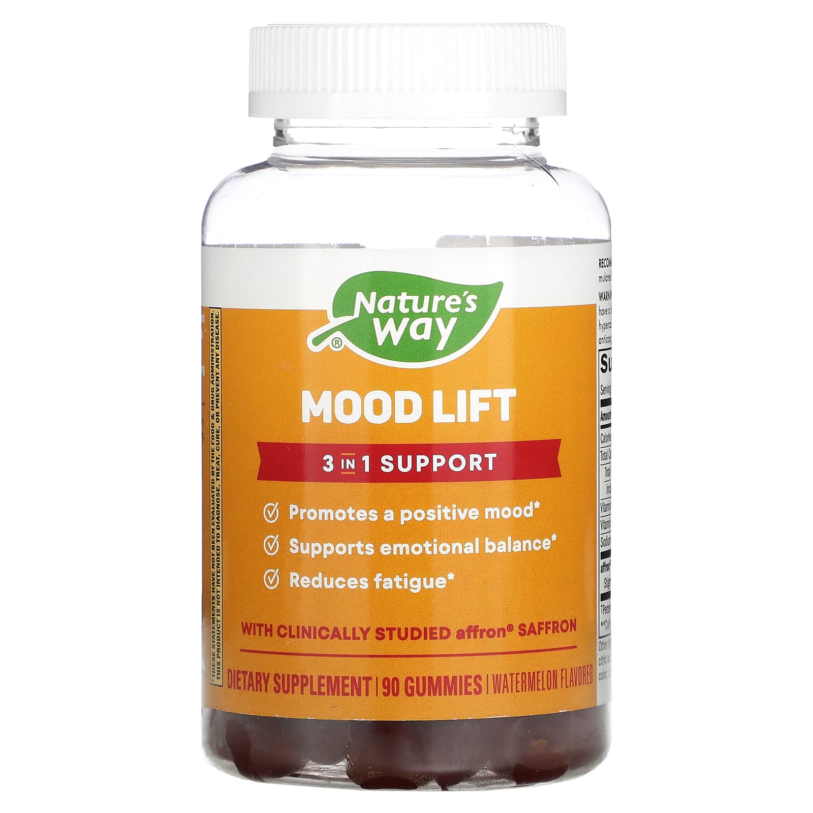 Nature's Way-Mood Lift-Watermelon-90 Gummies