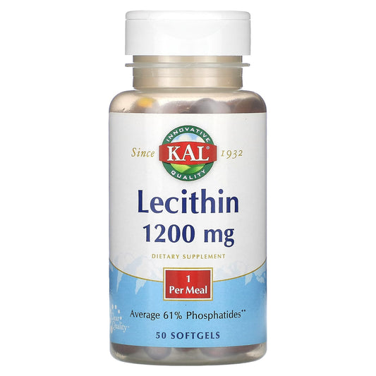 KAL-Lecithin -1,200 mg-50 Softgels