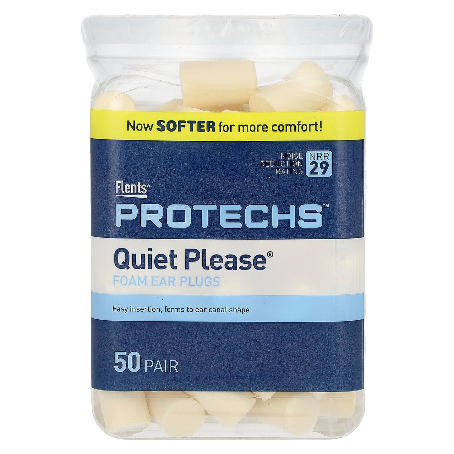 Flents-Protechs-Quiet Please-Foam Ear Plugs-50 Pair