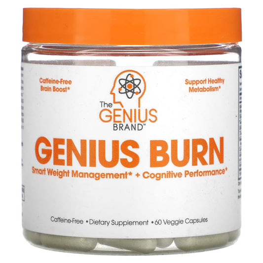 The Genius Brand-Genius Burn-Caffeine-Free-60 Veggie Capsules