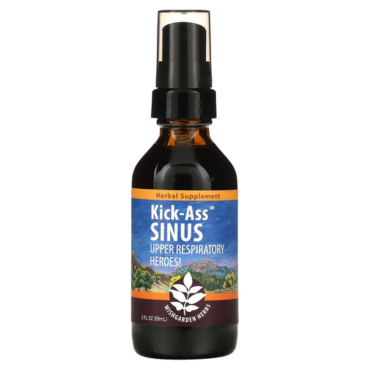 WishGarden Herbs-Kick-Ass Sinus-2 fl oz (59 ml)