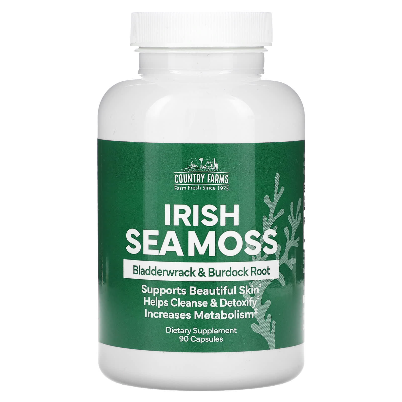 Country Farms-Irish Sea Moss-90 Capsules