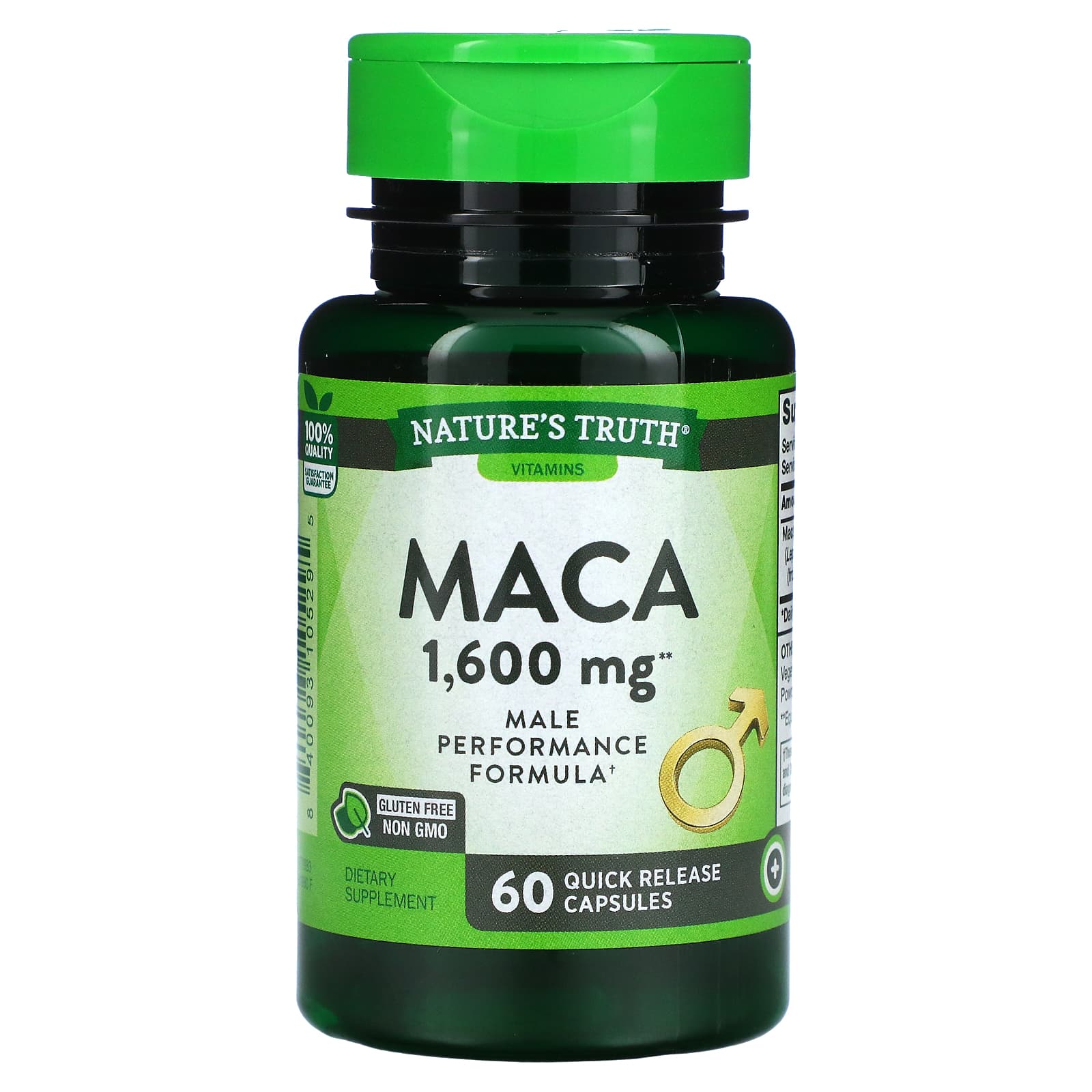 Nature's Truth-Maca-1,600 mg-60 Quick Release Capsules