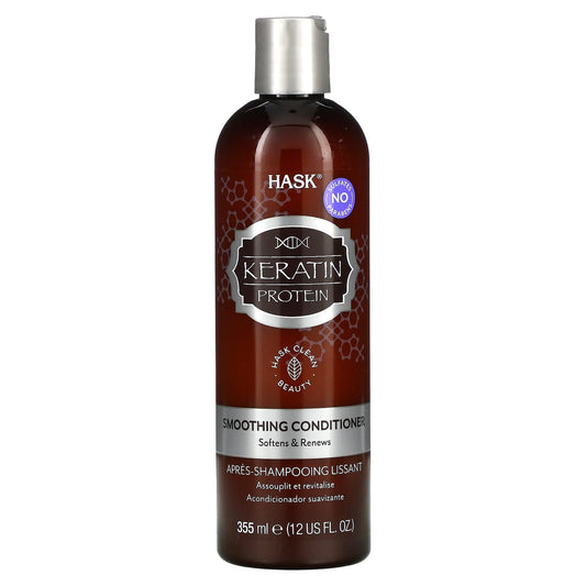 Hask Beauty-Keratin Protein-Smoothing Conditioner-12 fl oz (355 ml)