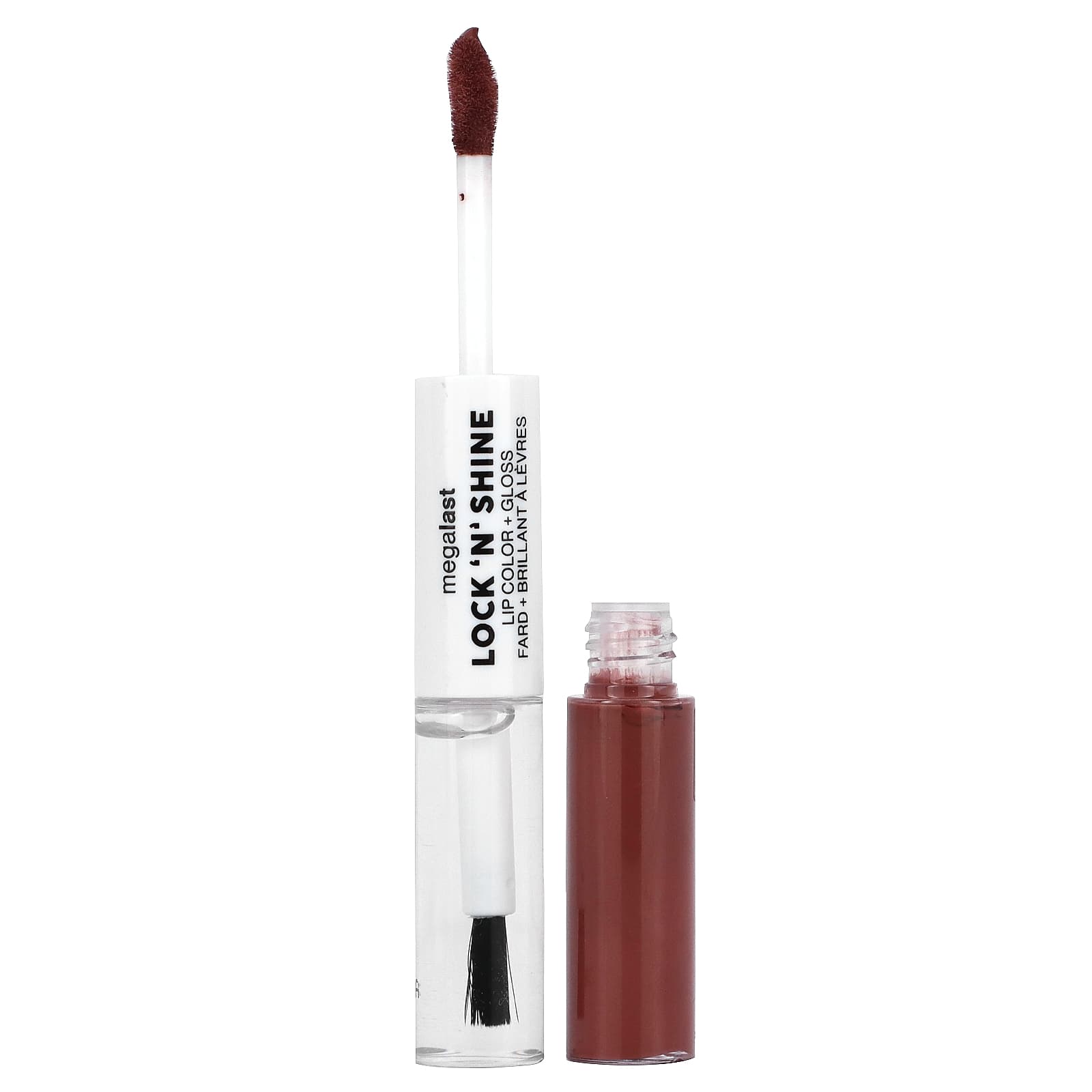 wet n wild-MegaLast-Lock 'N' Shine-Lip Color + Gloss-Affogato Dreams-0.26 fl oz (8 ml)