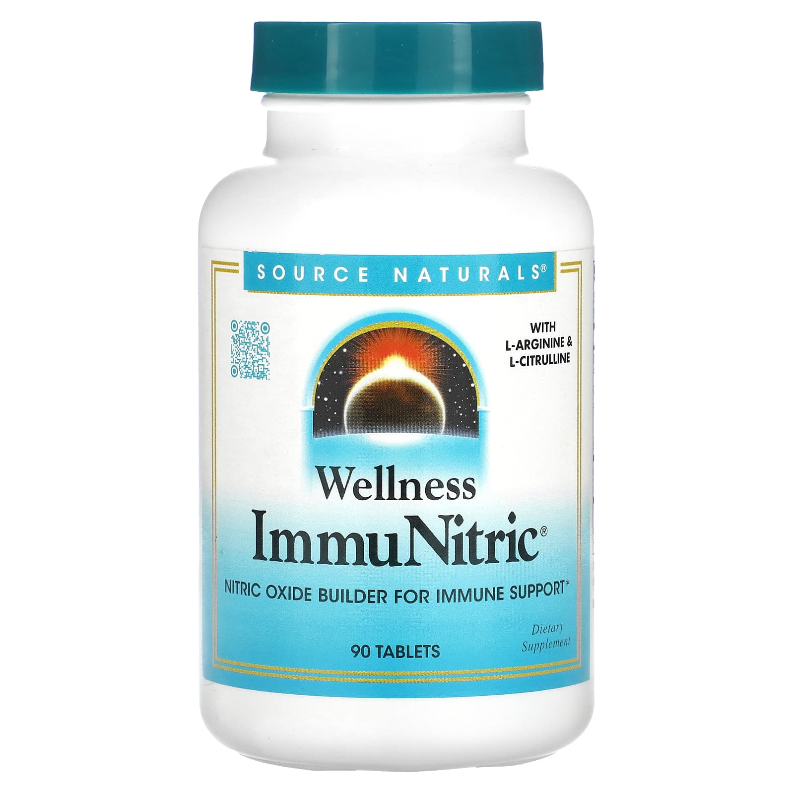 Source Naturals-Wellness ImmuNitric-90 Tablets