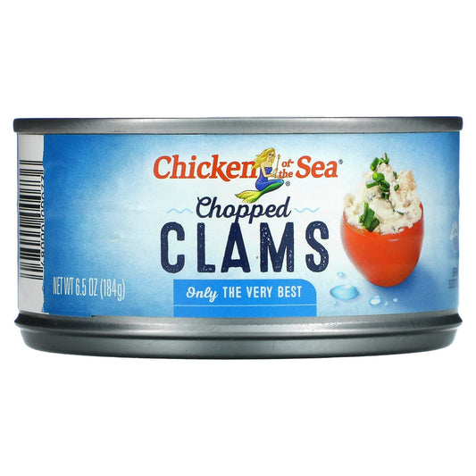 Chicken of the Sea-Chopped Clams-6.5 oz (184 g)