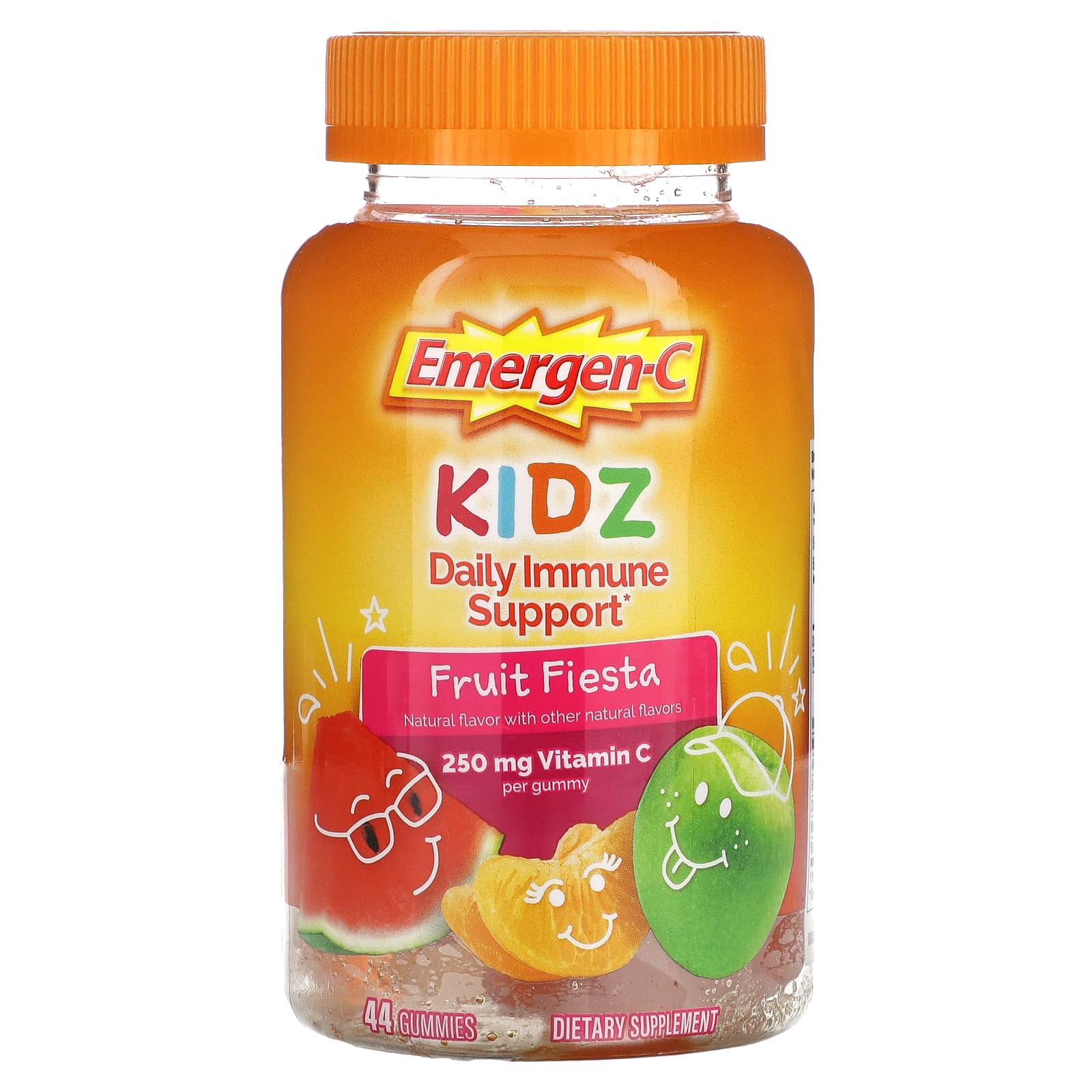 Emergen-C-Kids Daily Immune Support-Fruit Fiesta-44 Gummies