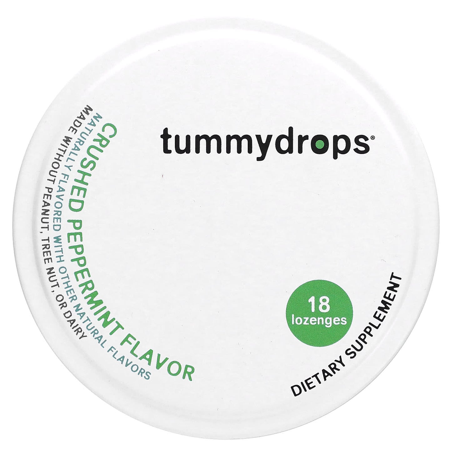 Tummydrops-Crushed Peppermint Lozenges-18 Lozenges