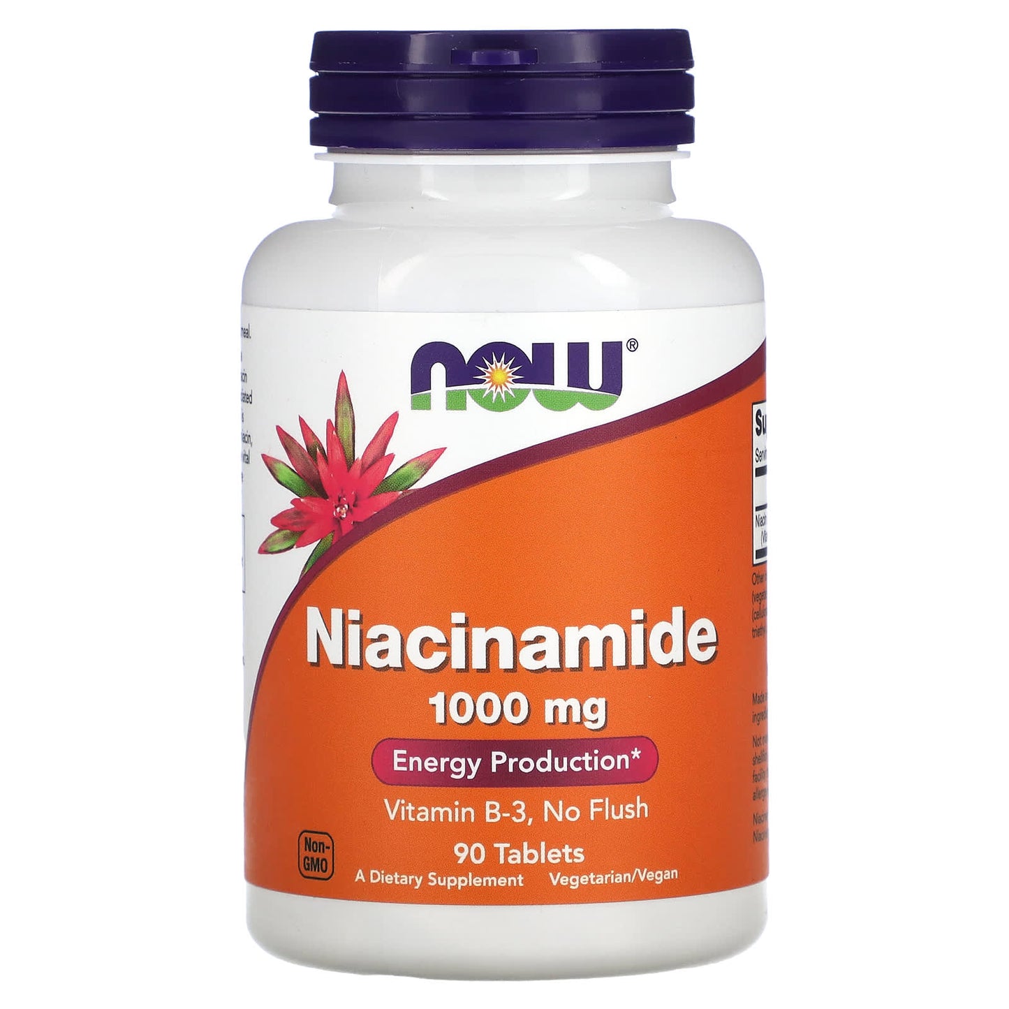 NOW Foods-Niacinamide-1,000 mg-90 Tablets