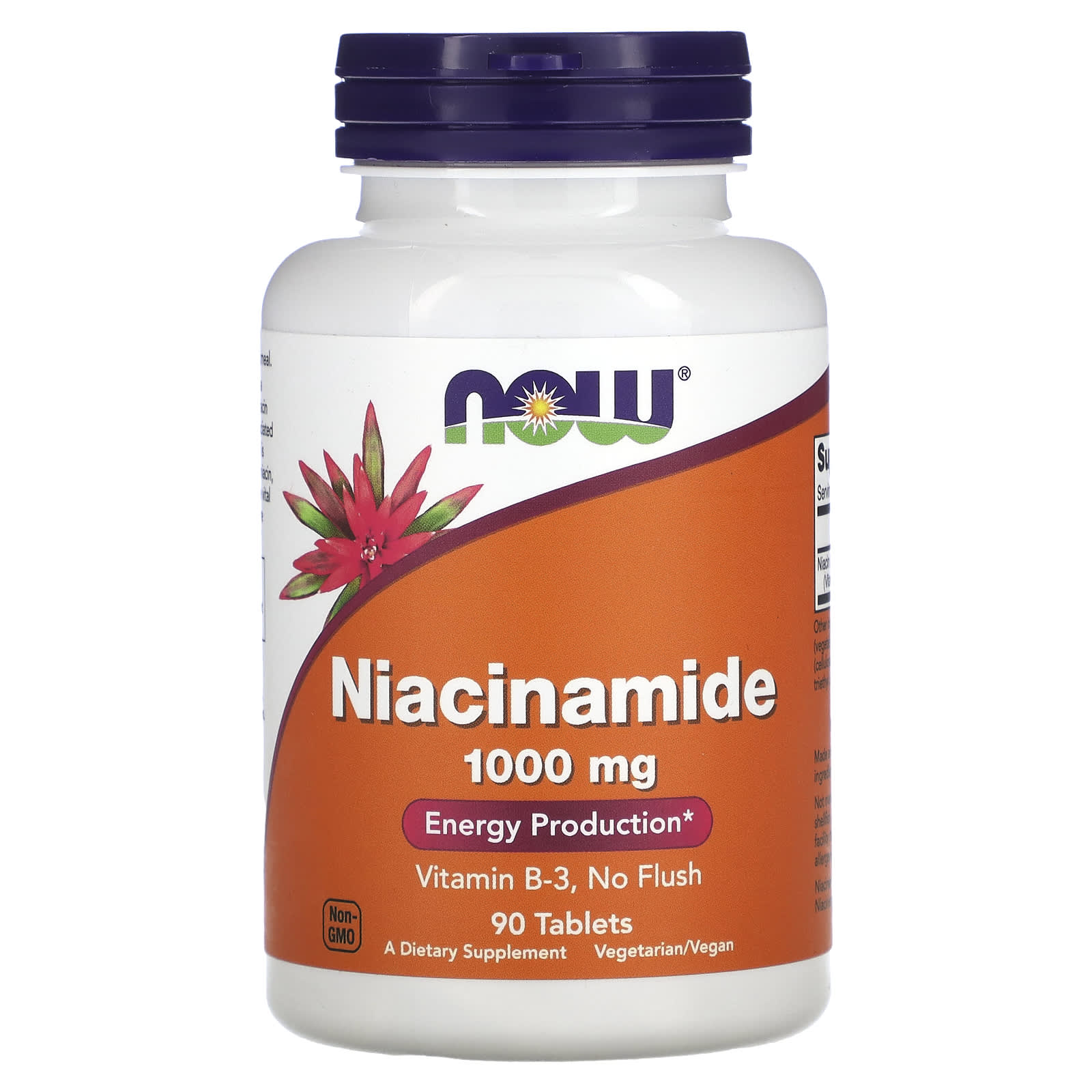 NOW Foods-Niacinamide-1,000 mg-90 Tablets