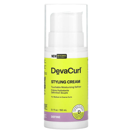 DevaCurl-Styling Cream-Touchable Moisturizing Definer-5.1 fl oz (150 ml)