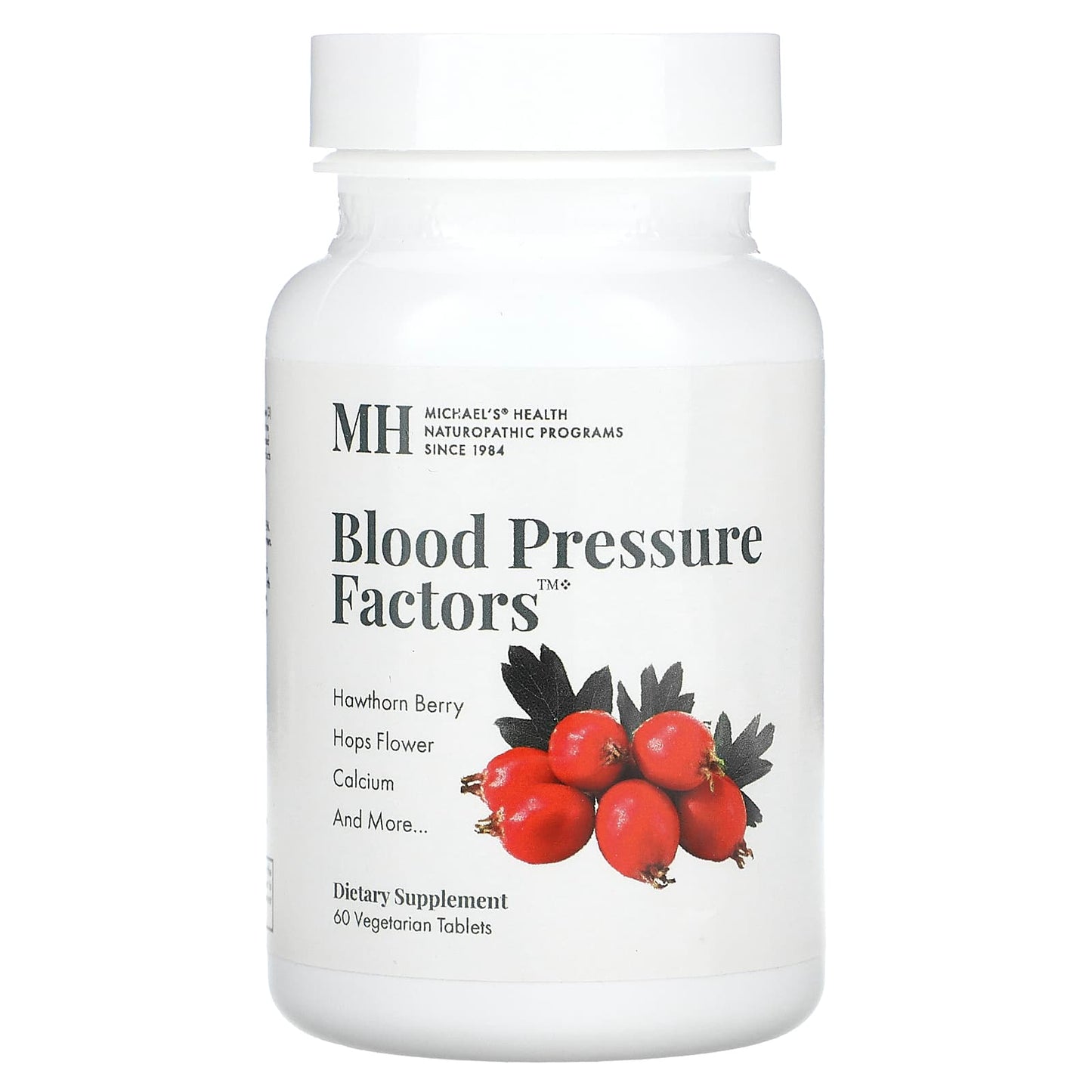 Michael's Naturopathic-Blood Pressure Factors-60 Vegetarian Tablets