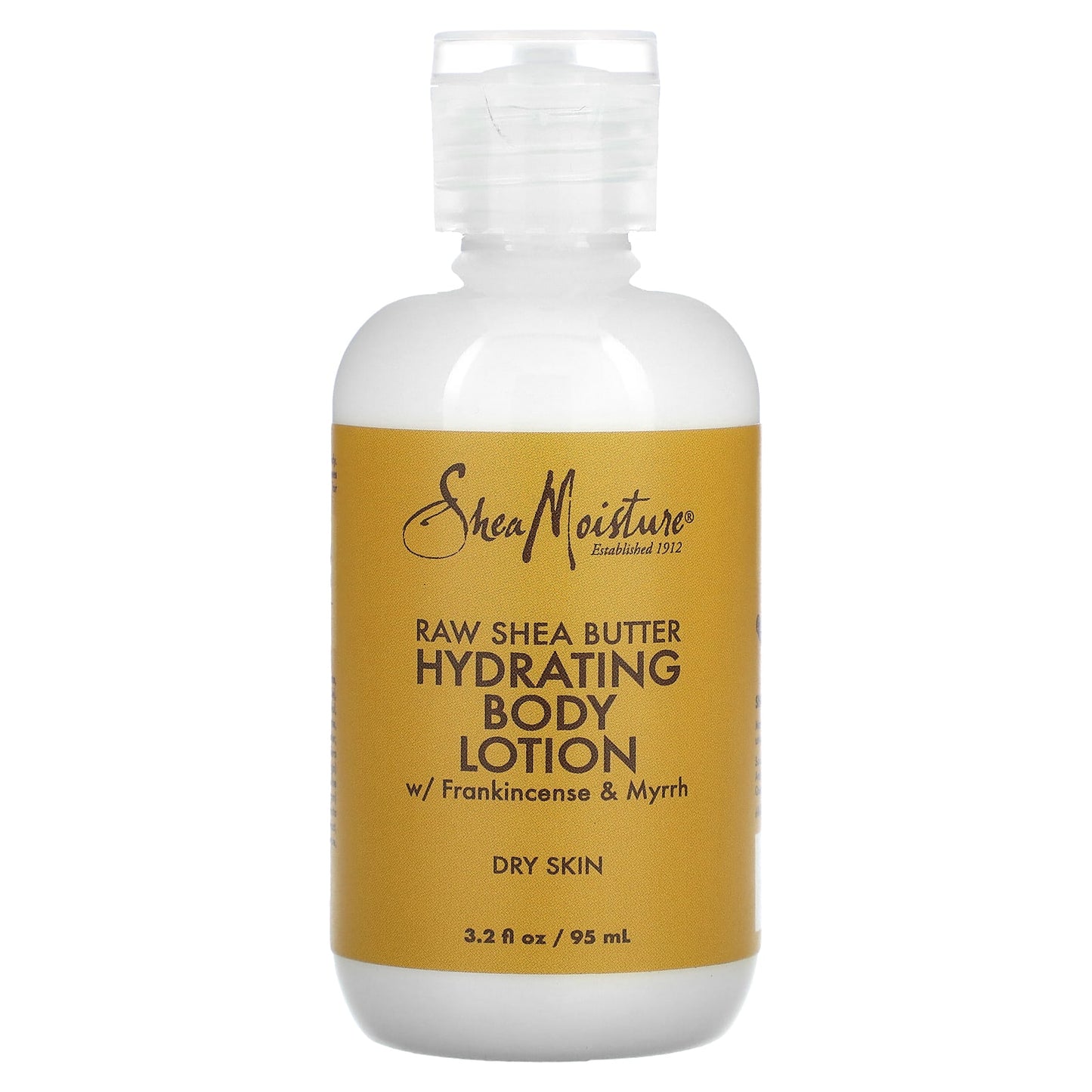 SheaMoisture-Raw Shea Butter Hydrating Body Lotion-For Dry Skin-3.2 fl oz (95 ml)