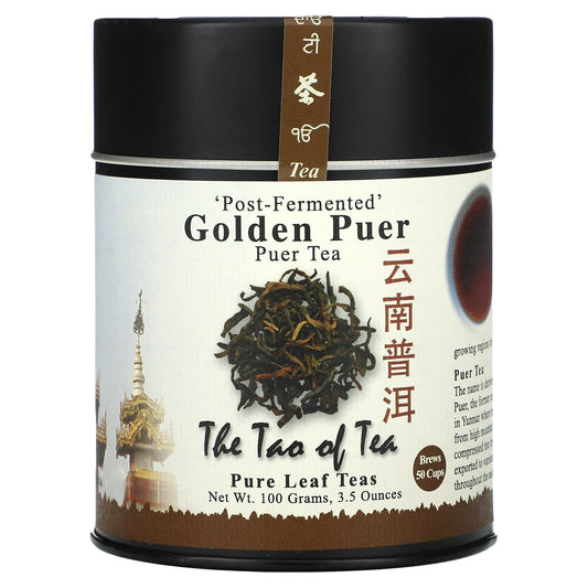 The Tao of Tea-Golden Puer Tea-Post-Fermented-3.5 oz (100 g)