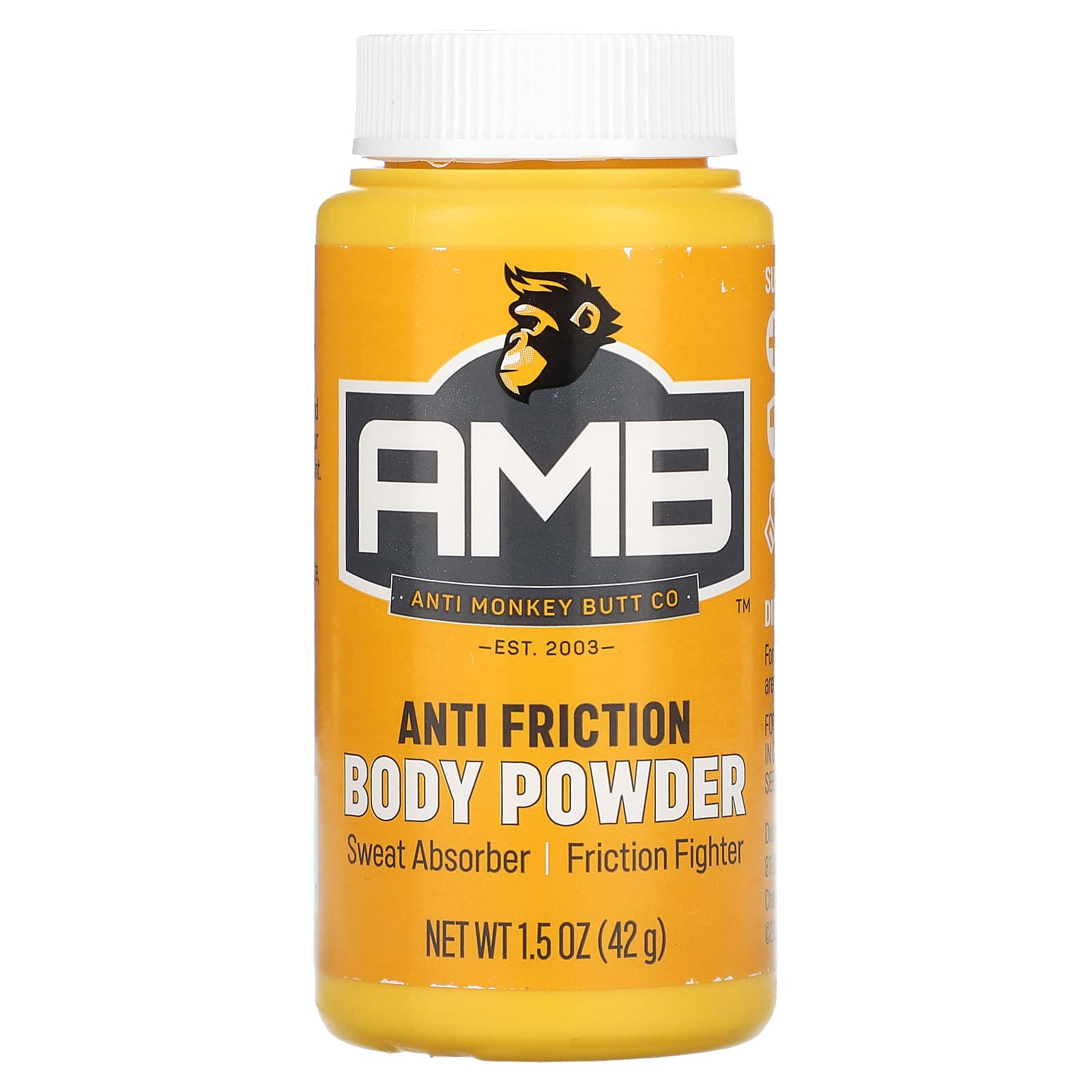 Anti Monkey Butt-Anti Friction Body Powder-1.5 oz (42 g)