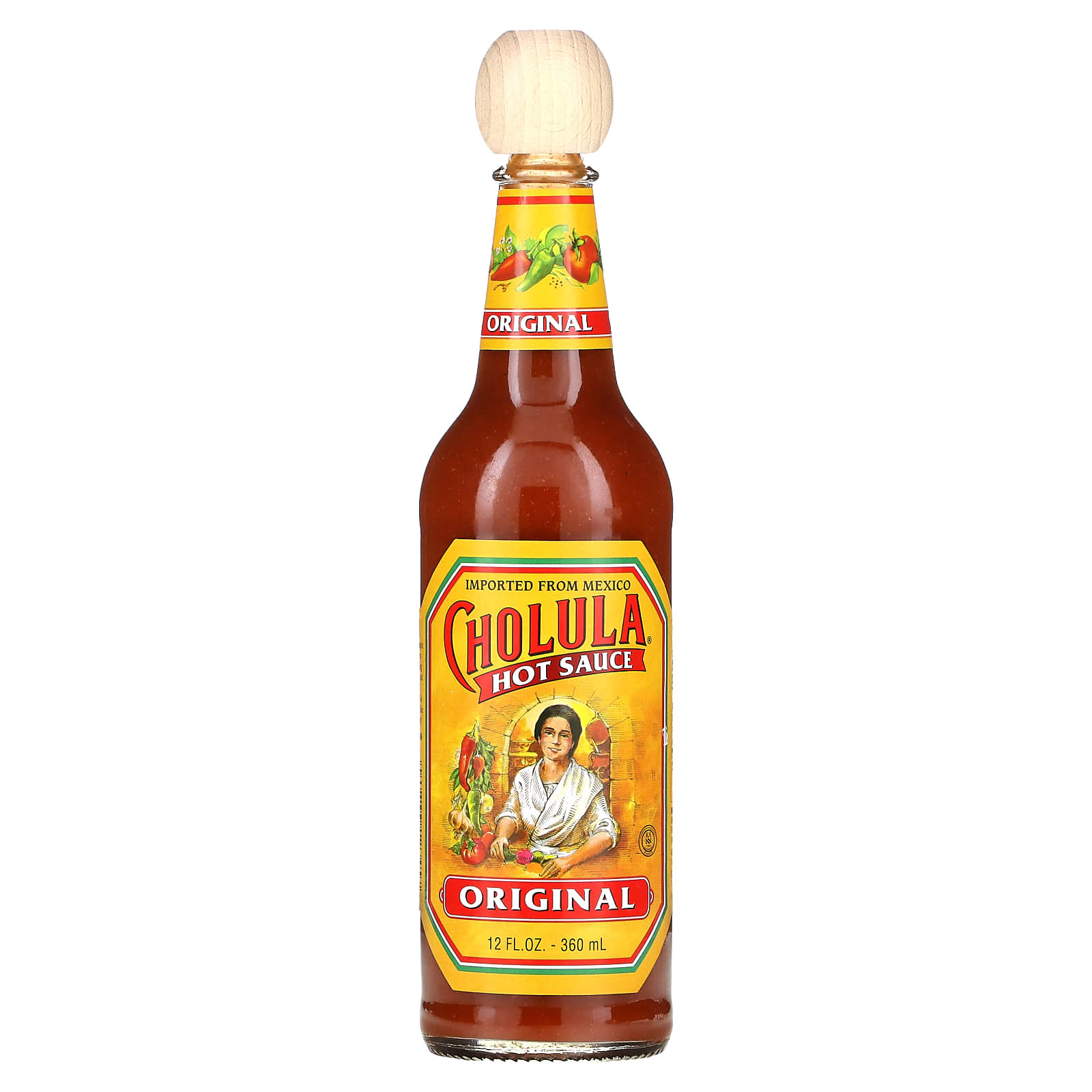 Cholula-Hot Sauce-Original-12 fl oz (360 ml)