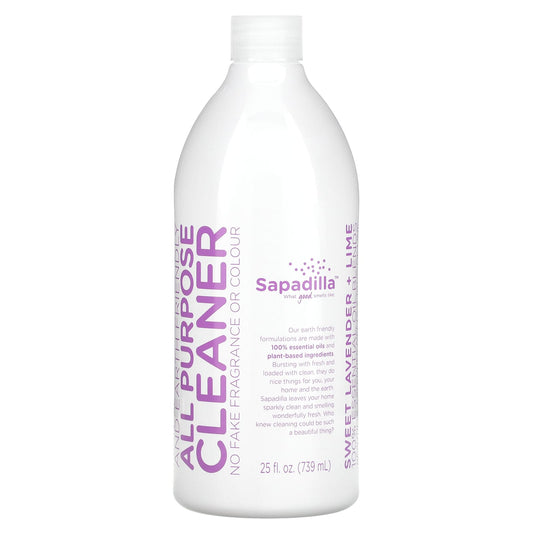Sapadilla-All Purpose Cleaner-Sweet Lavender + Lime-25 fl oz (739 ml)