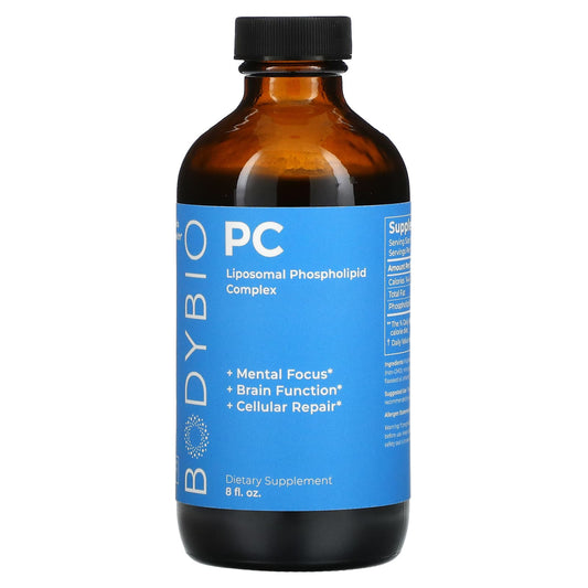 BodyBio-PC-Liposomal Phospholipid Complex-8 fl oz