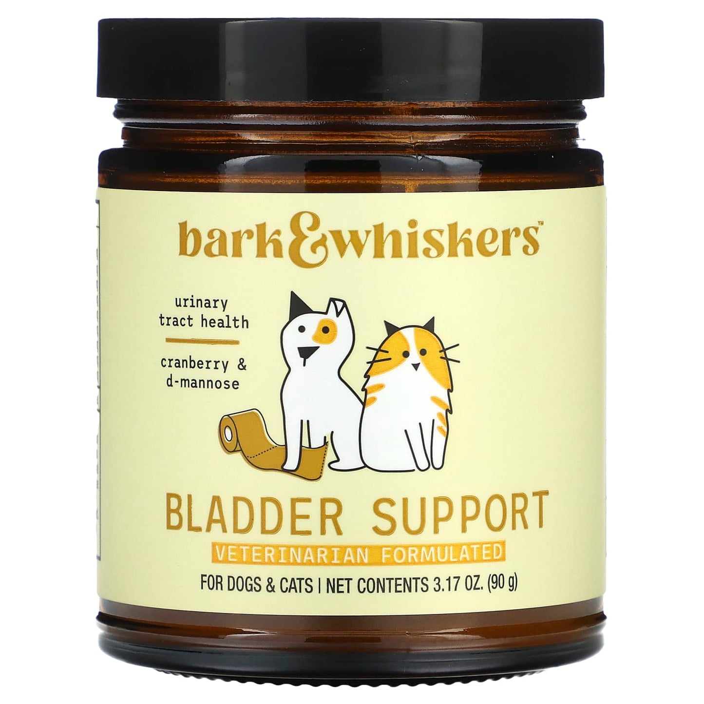 Dr. Mercola-Bark & Whiskers-Bladder Support-For Dogs & Cats-3.17 oz (90 g)