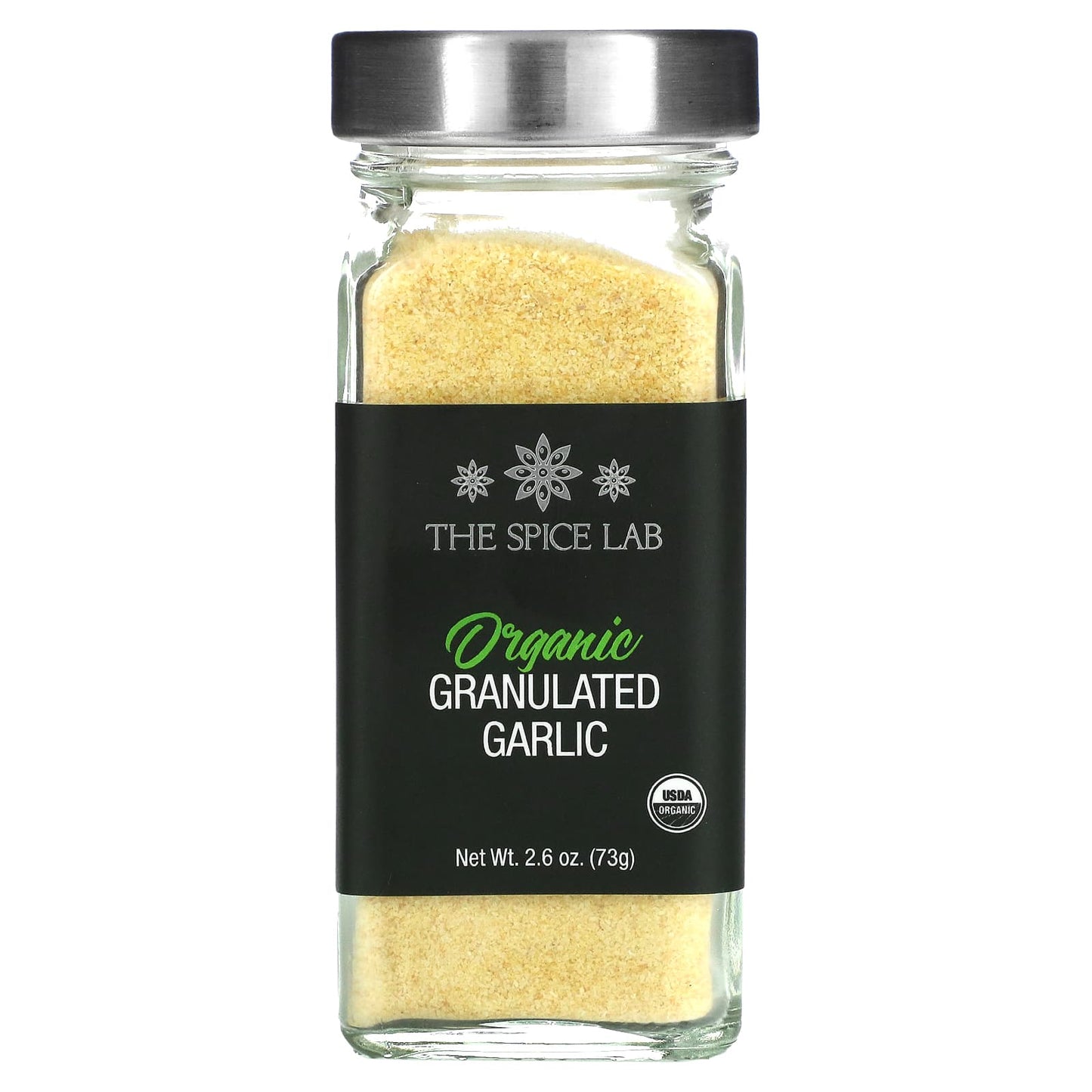 The Spice Lab-Organic Granulated Garlic-2.6 oz (73 g)