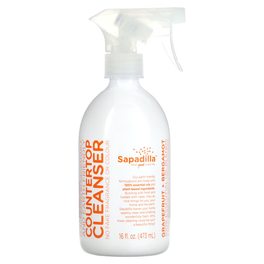 Sapadilla-Countertop Cleanser-Grapefruit + Bergamot-16 fl oz (473 ml)