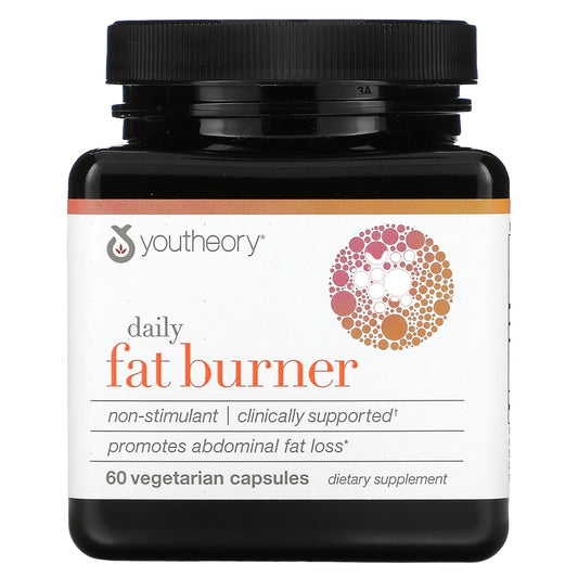 Youtheory-Daily Fat Burner-60 Vegetarian Capsules