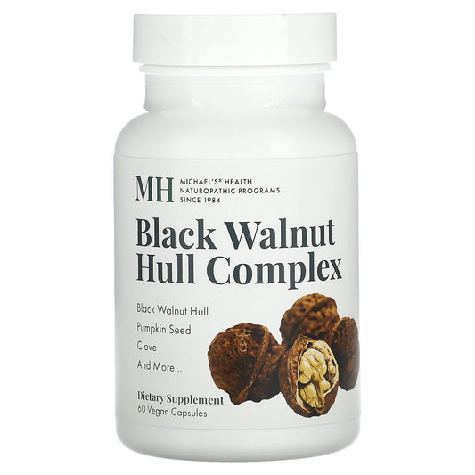 Michael's Naturopathic-Black Walnut Hull Complex-60 Vegan Capsules