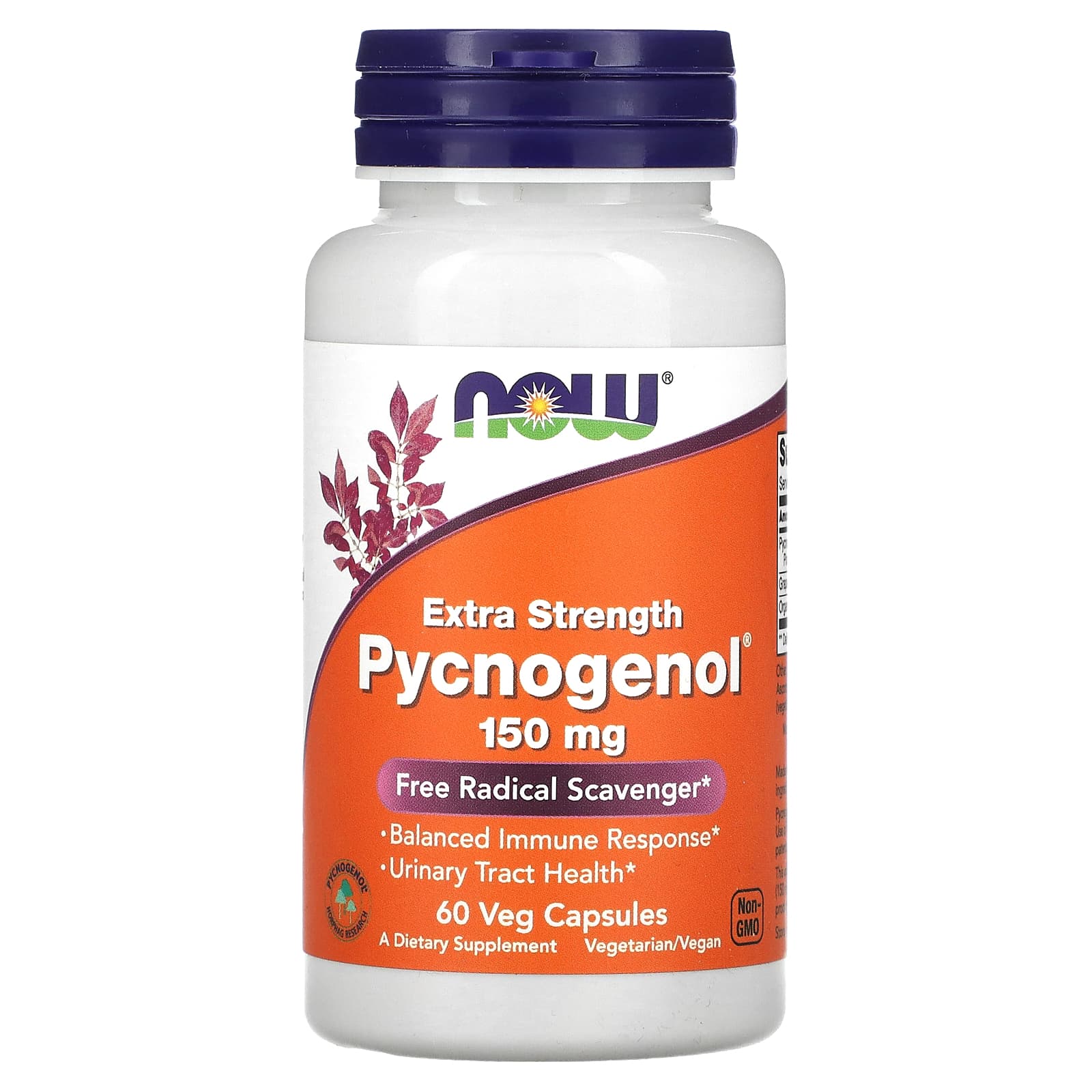 NOW Foods-Extra Strength Pycnogenol-150 mg-60 Veg Capsules