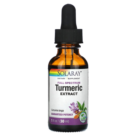 Solaray-Turmeric Extract-Full Spectrum-1 fl oz (30 ml)