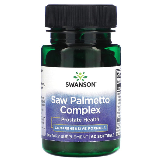 Swanson-Saw Palmetto Complex-60 Softgels