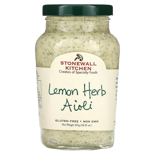 Stonewall Kitchen-Lemon Herb Aioli -10.25 oz (291 g)