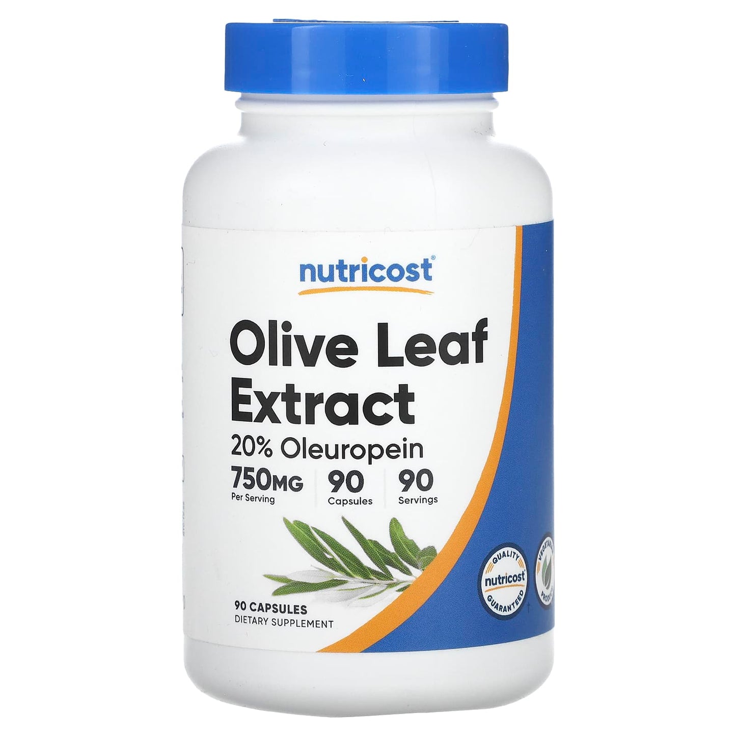 Nutricost-Olive Leaf Extract-750 mg-90 Capsules