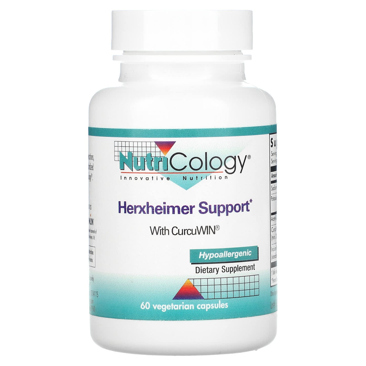 Nutricology-Herxheimer Support-60 Vegetarian Capsules